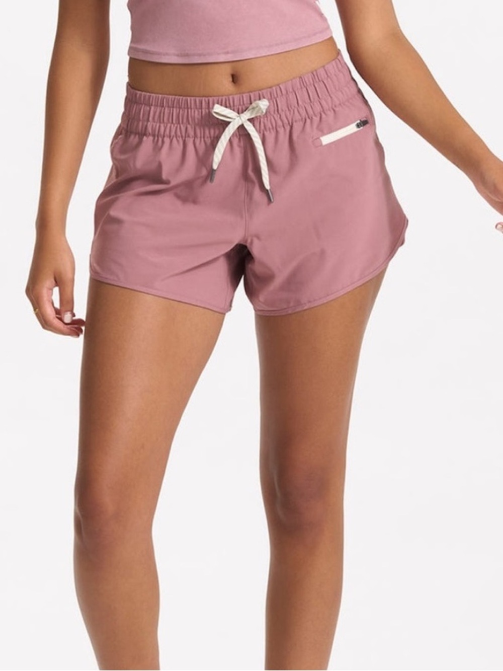 Vuori Women's Clementine Short in Marsala Dusty Pink Rose Sz s